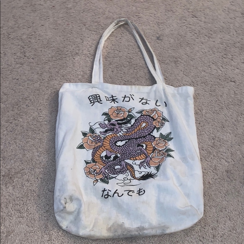 Used Cotton Shoulder Bag